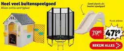 Kruidvat Heel veel buitenspeelgoed aanbieding