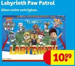 Kruidvat Labyrinth Paw Patrol aanbieding