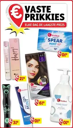 Kruidvat Vaste prikkies aanbieding