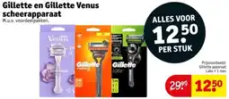 Kruidvat Gillette en Gillette Venus scheerapparaat aanbieding