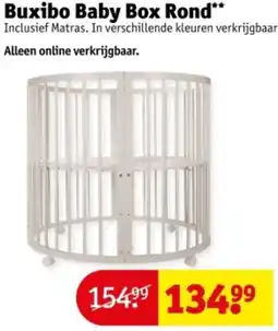 Kruidvat Buxibo Baby Box Rond aanbieding