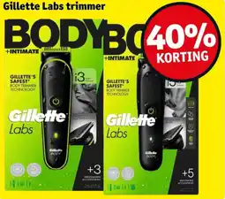 Kruidvat Gillette Labs trimmer aanbieding