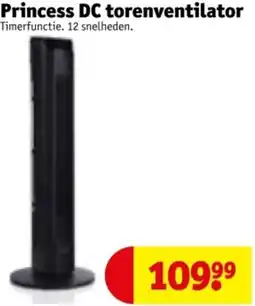 Kruidvat Princess DC torenventilator aanbieding