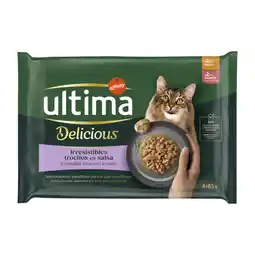 Zooplus 38 + 10 gratis! 48 x 85 g Ultima Kattenvoer - Sterilized: Kip en zalm aanbieding