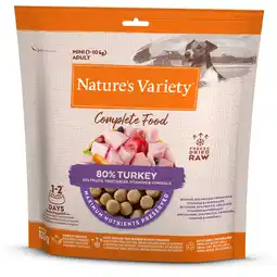 Zooplus 2 + 1 Gratis! Nature's Variety Hondensnacks - Mini Snacks Kalkoen (3 x 120g) aanbieding