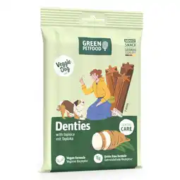 Zooplus 180g Green Petfood VeggieDog Denties Snacks aanbieding