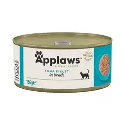 Zooplus Voordeelpakket: 48x156g Applaws in Bouillon Tonijn Nat Kattenvoer aanbieding