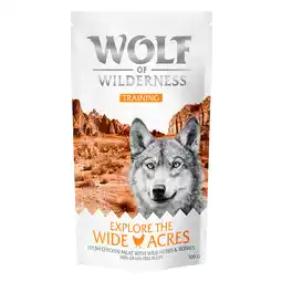 Zooplus Wolf of Wilderness Training “Explore the Wide Acres” Kip - 3 x 100 g aanbieding
