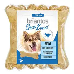 Zooplus Briantos Chew Bones Active (met Glucosamine & Chondroïtine) - 12 x 12 cm (660 g) aanbieding