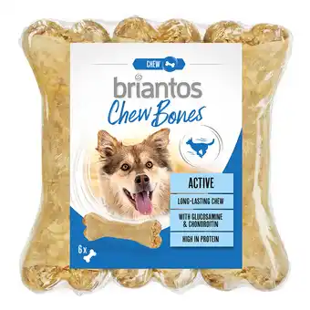 Zooplus Briantos Chew Bones Active (met Glucosamine & Chondroïtine) - 12 x 12 cm (660 g) aanbieding