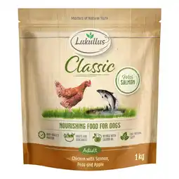 Zooplus Lukullus Classic Kip & Zalm - Voordeelpakket: 5 x 1 kg Nieuw Receptuur aanbieding