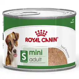 Zooplus 24x195g Royal Canin Mini Adult Mousse natvoer voor honden aanbieding