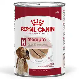 Zooplus 48x410g Royal Canin Medium Adult Mousse natvoer voor honden aanbieding