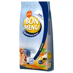 Zooplus Voordeelpakket: 2x 15kg Bon Menu Dog Adult Mediterranean Recept droog hondenvoer aanbieding