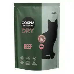 Zooplus 2x2kg Cosma Extruded Droogvoer Rund Katten Droogvoer aanbieding