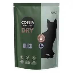 Zooplus 2x2kg Cosma Extruded Droogvoer Eend Katten Droogvoer aanbieding
