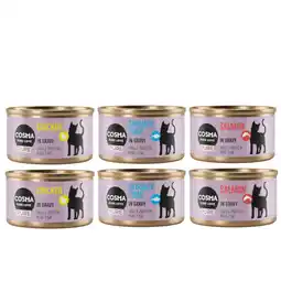 Zooplus 24x80g Cosma Pure Mix (3 soorten) natvoer voor katten aanbieding