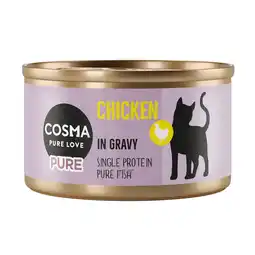 Zooplus 24x80g Cosma Pure Kip natvoer voor katten aanbieding