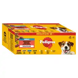 Zooplus Pedigree vershoudzakjes 40 x 100 g - Gemengde selectie in gelei(4 varianten) aanbieding