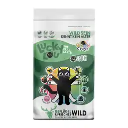 Zooplus Lucky Lou Senior Gevogelte & Wild - Dubbelpak: 2 x 9 kg aanbieding