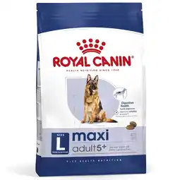 Zooplus 2x15kg Maxi Adult 5+ Royal Canin Size Hondenvoer aanbieding