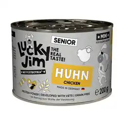Zooplus Voordeelpakket: 24x200g Lucky Jim MINI Senior Kip natvoer voor honden aanbieding