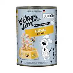 Zooplus Voordeelpakket: 24x400g Lucky Jim Junior kip natvoer voor honden aanbieding