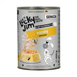 Zooplus Voordeelpakket: 24x400g Lucky Jim Senior Kip natvoer voor honden aanbieding