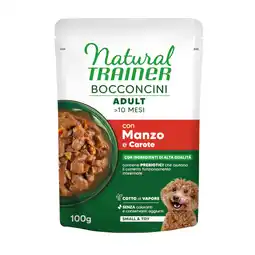 Zooplus Natural Trainer Bocconcini Adult Small & Toy Hapjes in Saus - 100 g Rundvlees aanbieding