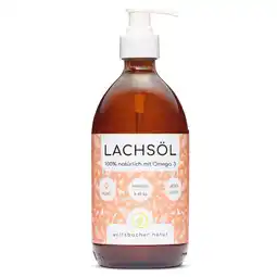 Zooplus 500ml Wolfsbacher natuurlijke zalmolie aanvullende voeding voor honden aanbieding