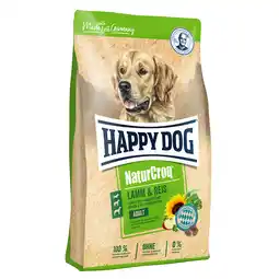 Zooplus 15kg Lam & Rijst Happy Dog NaturCroq Hondenvoer aanbieding