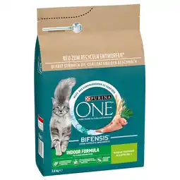Zooplus 50% korting! Purina One droogvoer 2x2,8kg - Indoor Formula (2 x 2,8 kg) aanbieding
