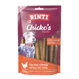 Zooplus Voordeelpakket: 3x150 g RINTI Chicko's Plus Collageensticks Hondensnacks aanbieding