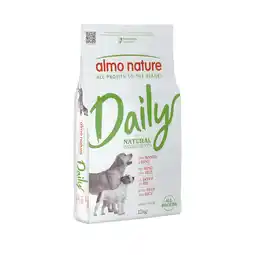 Zooplus Dubbelpak: 2x 12 kg Almo Nature Daily all Breeds Rund & Rijst droog hondenvoer aanbieding