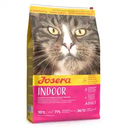 Zooplus 10 kg Josera Indoor Cat droog kattenvoer aanbieding