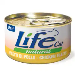 Zooplus 12x85g Life Cat Natural Adult Kip Kattenvoer nat aanbieding
