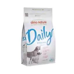 Zooplus Dubbelpak: 2x 1,2 kg Almo Nature Daily all Breeds Varken en Rijst Hondenvoer droog aanbieding