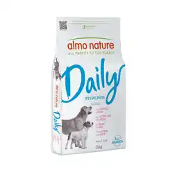 Zooplus Dubbelpak: 2x 12 kg Almo Nature Daily All Breeds Varken en Rijst Droog Hondenvoer aanbieding
