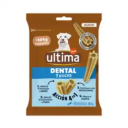 Zooplus 2 + 1 gratis! Ultima hondensnacks 3 stuks - 3 x 90 g Dental Sticks Mini aanbieding