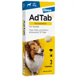 Zooplus AdTab Kauwtabletten voor zeer grote Honden, van 22 tot 45 kg - Dubbelpak: 2 x 3 Tabletten aanbieding