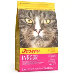 Zooplus 2 kg Josera Indoor Cat droog kattenvoer aanbieding