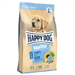 Zooplus 2x15kg Puppy Happy Dog NaturCroq Hondenvoer aanbieding