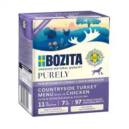 Zooplus 20% korting! Bozita Purely natvoer voor honden 370 g. - Puppy & Junior met kalkoen 6 x 370 g aanbieding