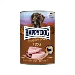 Zooplus Happy Dog Sensible Pure 6 x 400 g - Mix: Kalkoen, Eend & Rund aanbieding