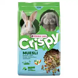 Zooplus Versele-Laga Crispy Muesli Konijnen - 2 x 2,5 kg aanbieding