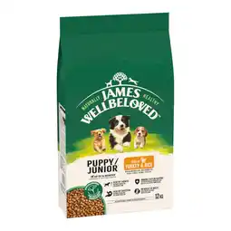 Zooplus James Wellbeloved Junior Dog Hypoallergenic Kalkoen & Rijst - 2 kg aanbieding