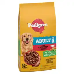 Zooplus Pedigree Adult met rund & groenten - Dubbelpak: 2 x 12 kg aanbieding