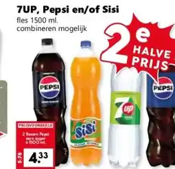 Coop 7UP, Pepsi en/of Sisi aanbieding