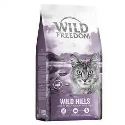 Zooplus Wild Freedom Adult Wild Hills met Eend Kattenvoer - 2 kg aanbieding