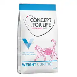 Zooplus 2x10kg Weight Control Concept for Life Veterinary Diet Kattenvoer aanbieding
